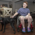 Can Wheelchair Users Attend the Book Festival in Montgomery County, Texas?
